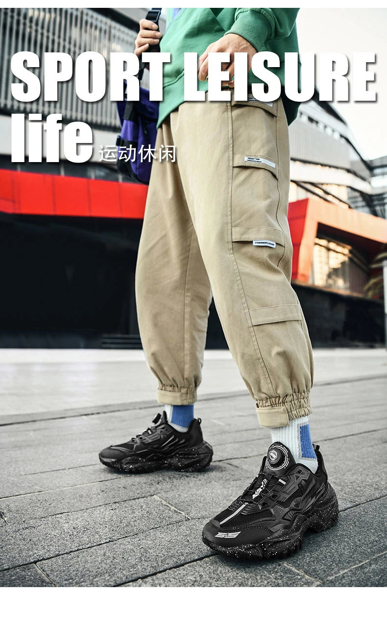 Baskets Homme Casual – Sneakers Sans Lacets Confortables Mode Running