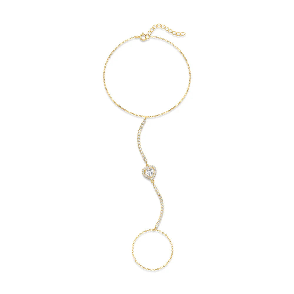 Bracelet Main Élégance Dorée