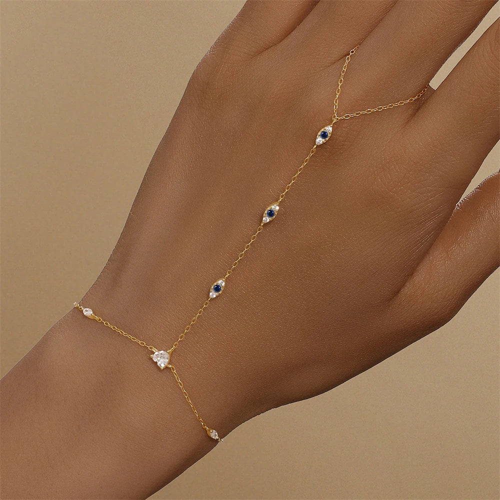 Bracelet Main Élégance Dorée