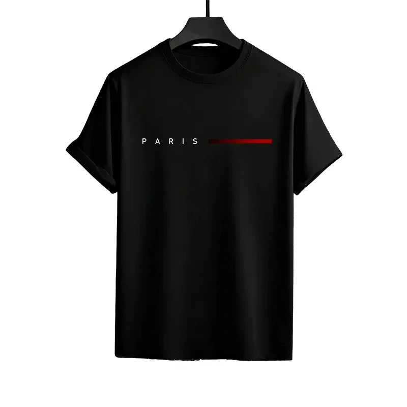 Ensemble Sport Homme – T-Shirt Manches Courtes + Pantalon Jogging Casual Été