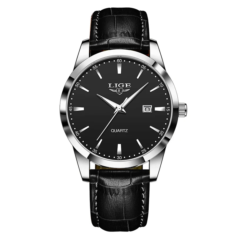 Montre Homme Luxe en Cuir