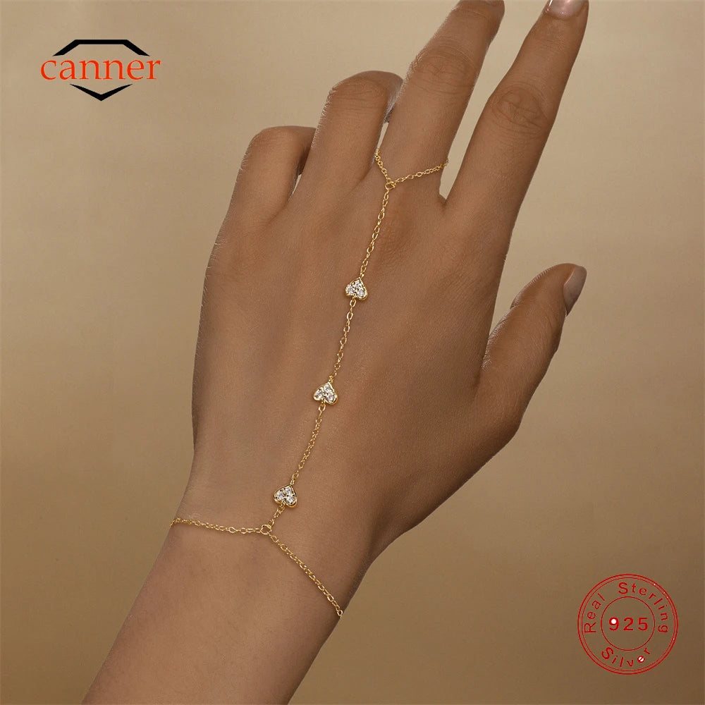 Bracelet Main Élégance Dorée