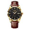 Montre Homme Luxe en Cuir