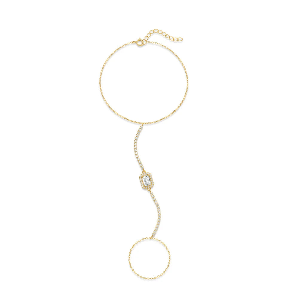 Bracelet Main Élégance Dorée