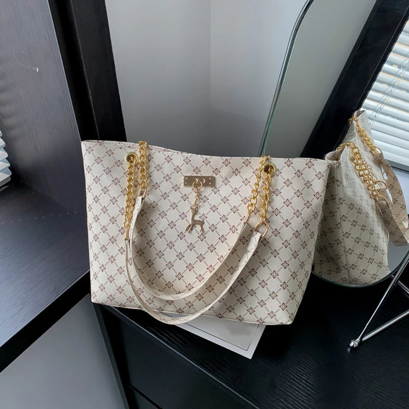 Nouveau Cabas Femme Cuir Souple – Grande Capacité – Bandoulière Amovible