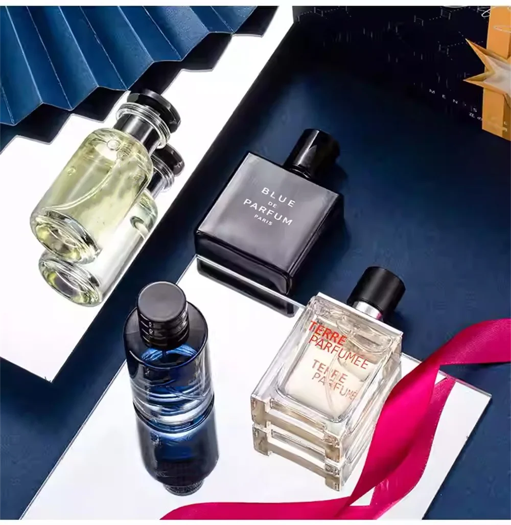 Coffret 4 Parfums Homme 100ml – Senteur Florale & Fruitée