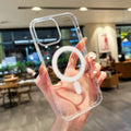 Coque iPhone Transparente MagSafe – Compatible iPhone 17 16 15 14 13 12 11