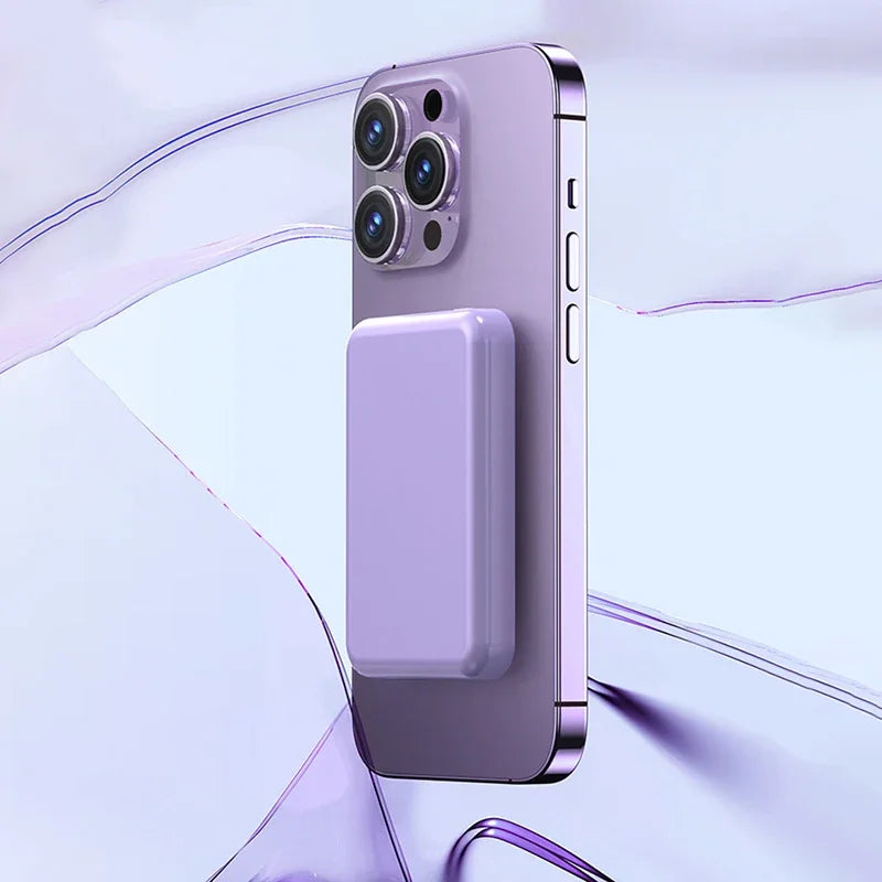 Power Bank Magnétique Lenovo 500000mAh – Charge Rapide 22.5W