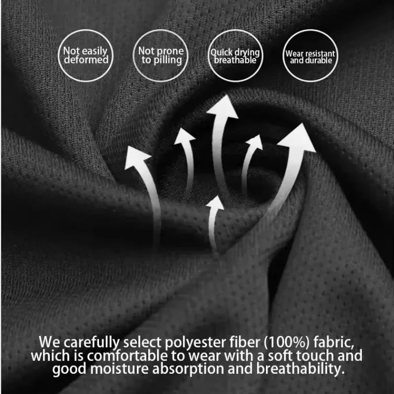 Ensemble Running Homme – T-shirt O-Neck Mesh + Short Sport Été