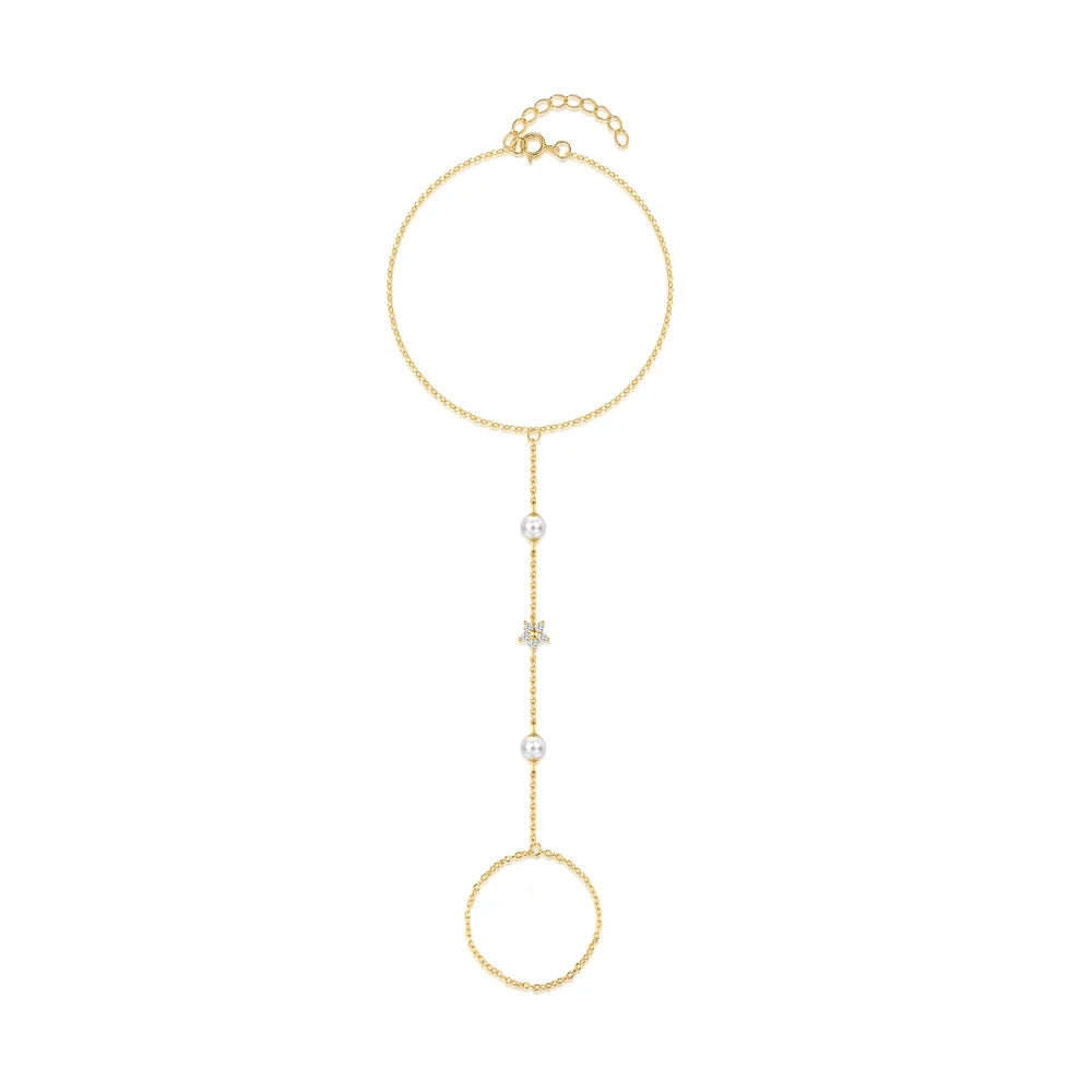 Bracelet Main Élégance Dorée