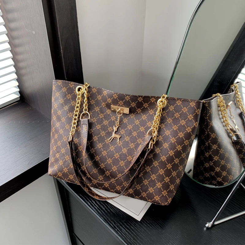 Nouveau Cabas Femme Cuir Souple – Grande Capacité – Bandoulière Amovible