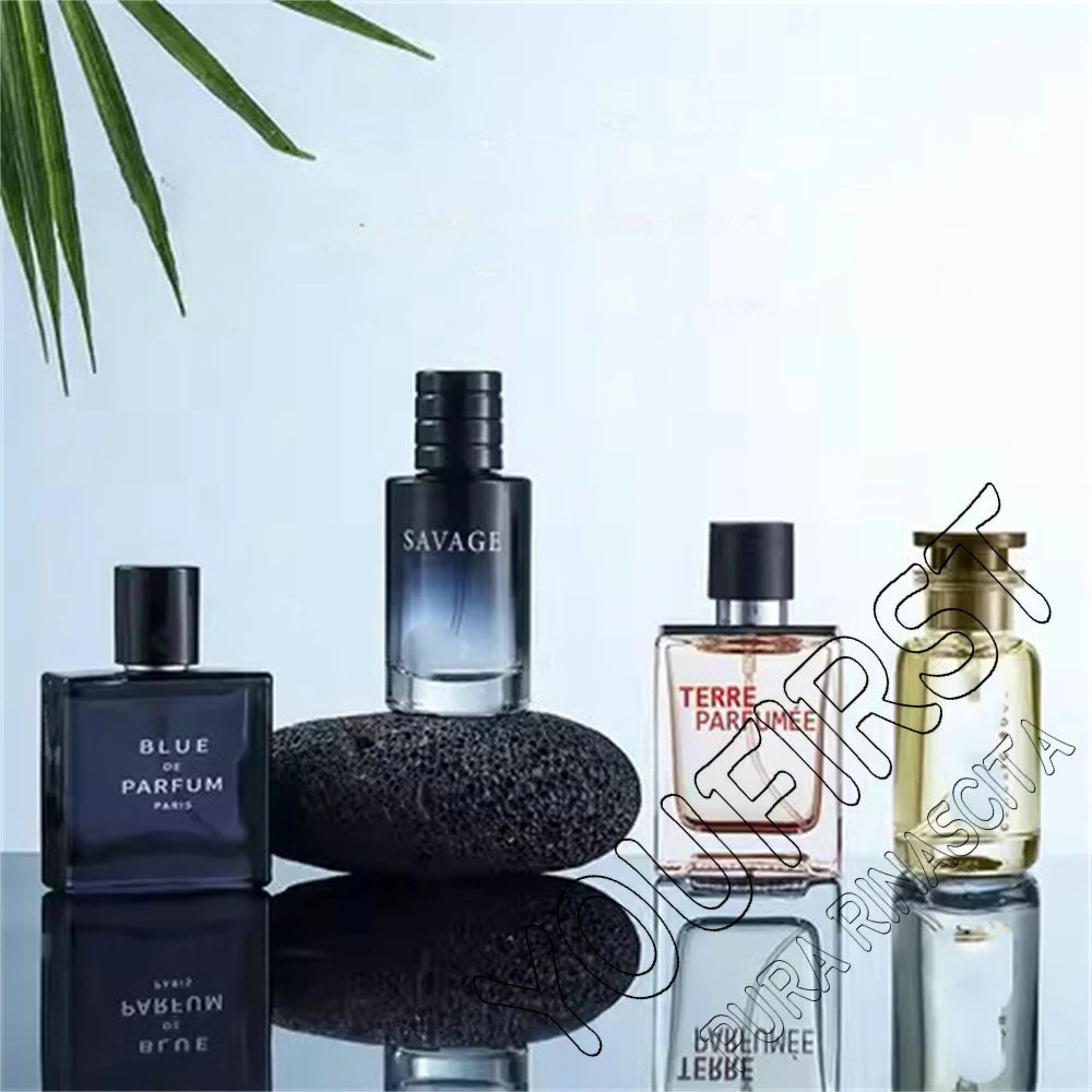 Coffret 4 Parfums Homme 100ml – Senteur Florale & Fruitée