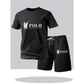 Tenue Homme Casual Été – T-shirt Manches Courtes + Short