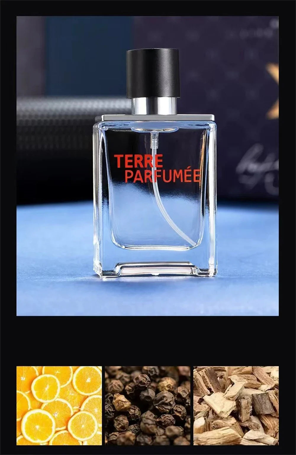 Coffret 4 Parfums Homme 100ml – Senteur Florale & Fruitée