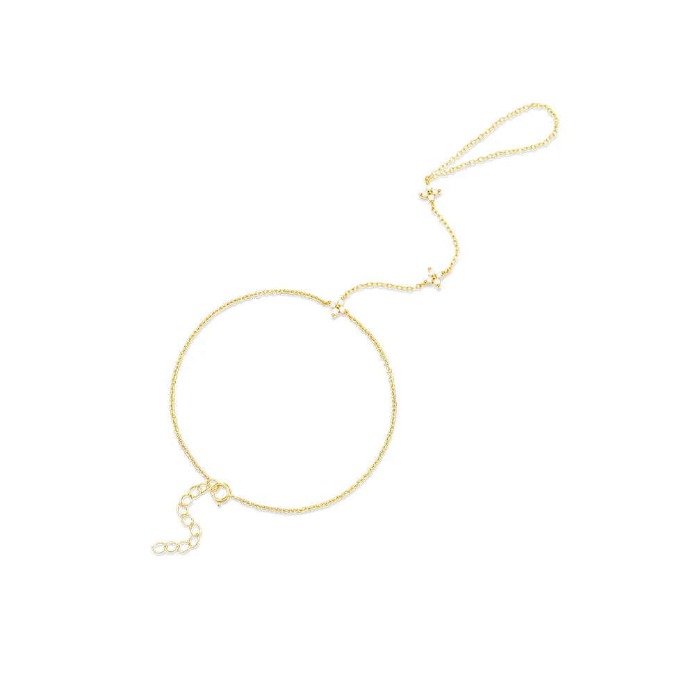 Bracelet Main Élégance Dorée
