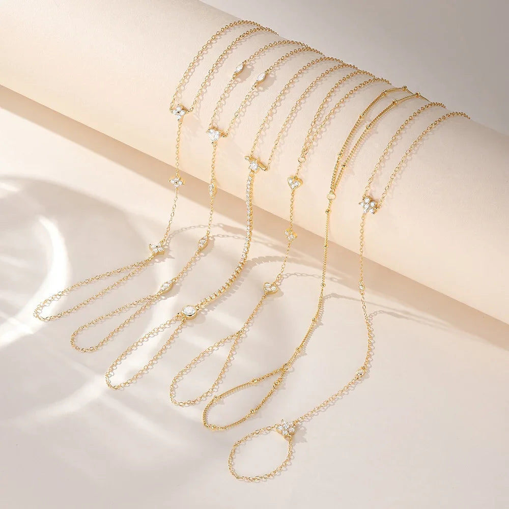 Bracelet Main Élégance Dorée