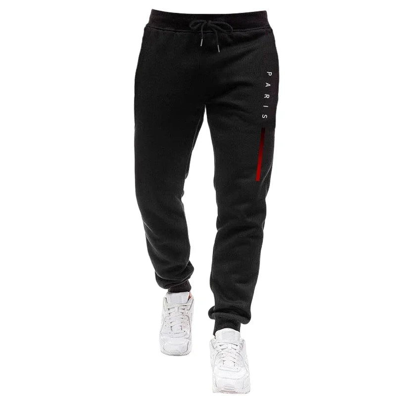 Ensemble Sport Homme – T-Shirt Manches Courtes + Pantalon Jogging Casual Été