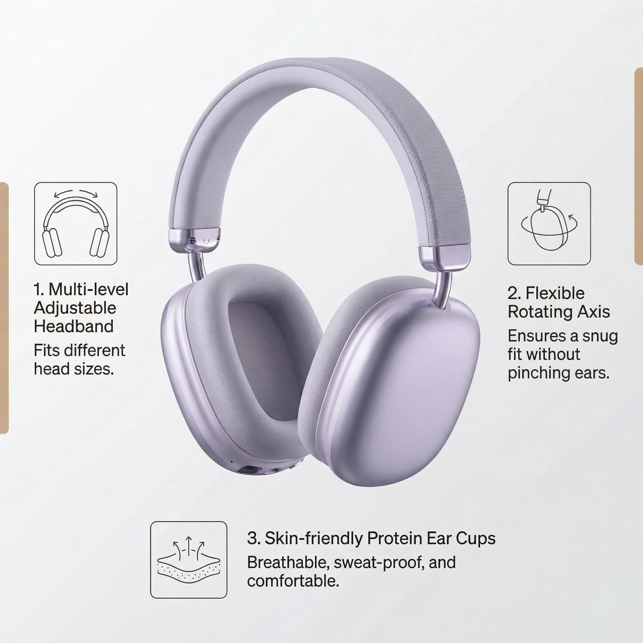 Casque Bluetooth Sans Fil Premium