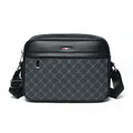 Sac Bandoulière Homme Cuir – Style Vintage Luxe – Messenger Noir