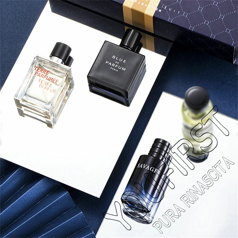 Coffret 4 Parfums Homme 100ml – Senteur Florale & Fruitée