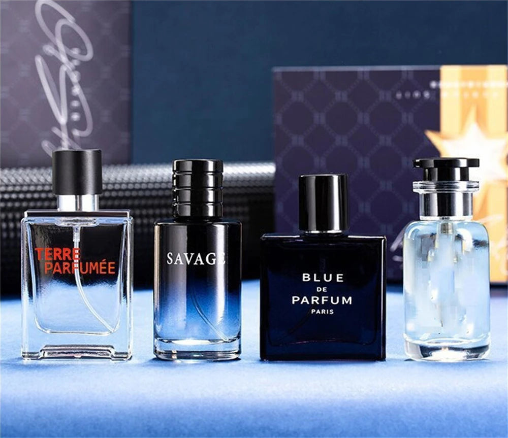 Coffret 4 Parfums Homme 100ml – Senteur Florale & Fruitée