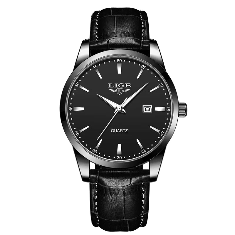 Montre Homme Luxe en Cuir