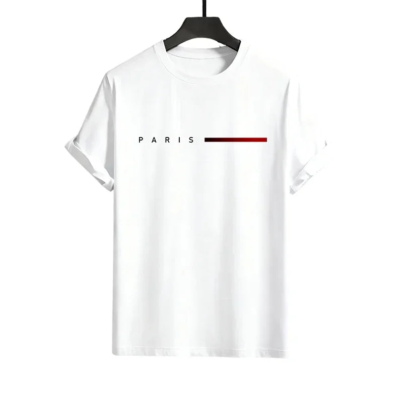 Ensemble Sport Homme – T-Shirt Manches Courtes + Pantalon Jogging Casual Été